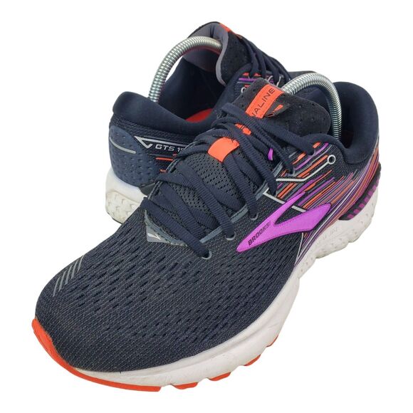 BROOKS Shoes ADRENALINE GTS 19 Womens Size 11 Black Running Sneaker 1202841D080 - Picture 11 of 14